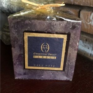 Square Handmade Scented Candle